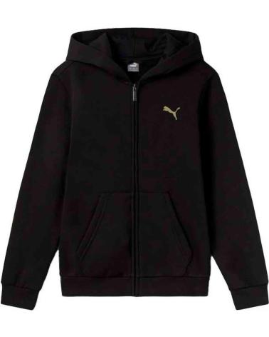 PUMA SUDADERA CON CREMALLERA GRAPHIC 686899-01 NEGRO NEGRO