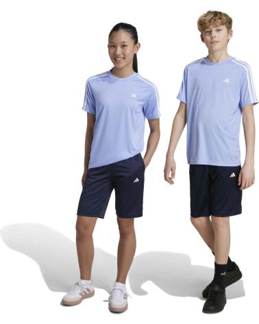 ENSEMBLE ADIDAS IV9584 : T-SHIRT ET SHORT BLEU AZUL