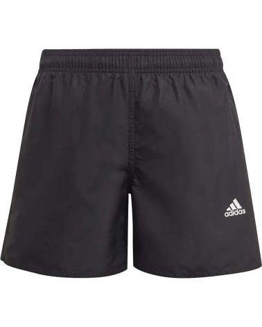 BAÑADOR CORTO ADIDAS BOS NEGRO JUNIOR NEGRO