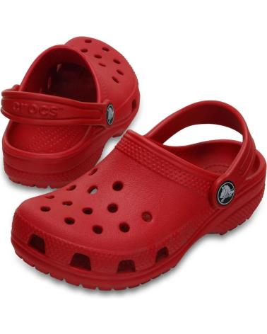 CHINELO CROCS CLASSIC VERMELHO INFANTIL
