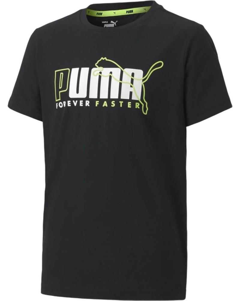 CAMISETA PUMA ALPHA PRETA