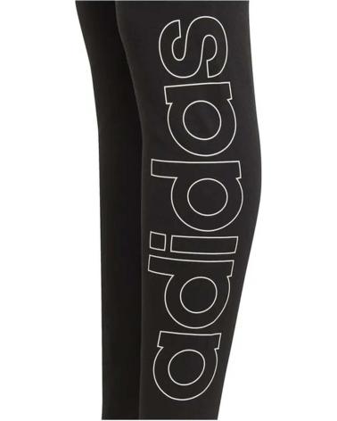 ADIDAS BAUMWOLL-LEGGINGS SCHWARZ MIT LOGO GN4044 NEGRA