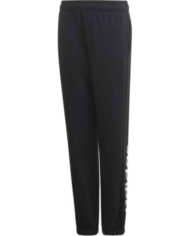 PANTALONI SPORTIVI ADIDAS DV1806 NERI CON LOGO LATERALE