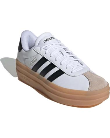 ADIDAS VL COURT BOLD IH3083 SNEAKER WEISS MIT SCHWARZ UND GUMMISOHLE FTWWHT-CBLACK-WONBEI