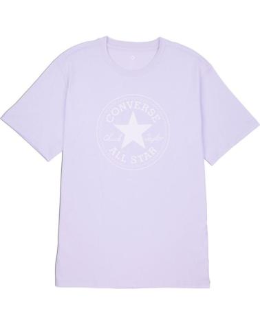 CONVERSE CHUCK PATCH T-SHIRT LILA - MODELL 10025459-A37 LILA