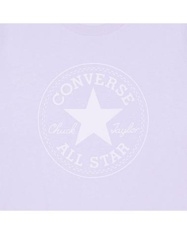 CONVERSE CHUCK PATCH T-SHIRT LILA - MODELL 10025459-A37 LILA