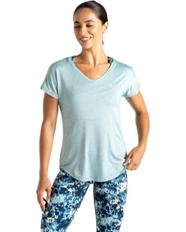 REGATTA T-SHIRT SPORTIVA CORRAL AQUIFER DWT506-H7A CELESTE CELESTE