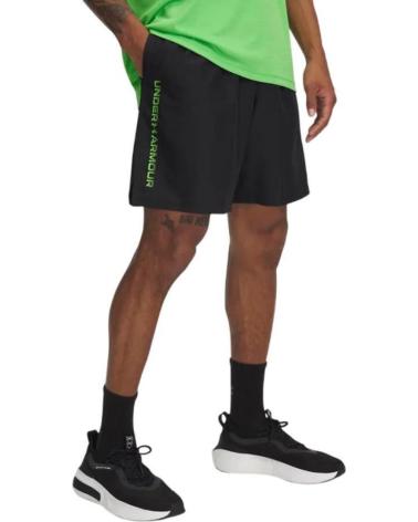 UNDER ARMOUR BLACK SHORTS - REF. 1383356-005 NEGRO