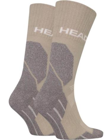 CALCETINES DE SENDERISMO HEAD CLIMATES GRIS BEIGE - REF. 701229024-004 GRIS BEIGE
