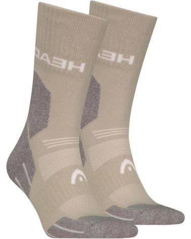 CALZE DA TREKKING HEAD CLIMATES GRIGIO BEIGE - RIF. 701229024-004 GRIS BEIGE