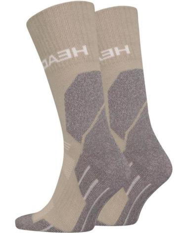 CALZE DA TREKKING HEAD CLIMATES GRIGIO BEIGE - RIF. 701229024-004 GRIS BEIGE
