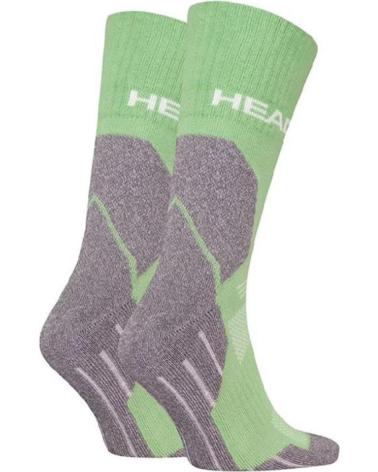 CALCETINES DE SENDERISMO HEAD CLIMATES GRIS VERDE - REF. 701229024-003 GRIS VERDE