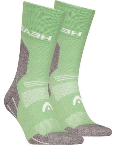 CALZE DA TREKKING HEAD CLIMATES GRIGIO VERDE - RIF. 701229024-003 GRIS VERDE