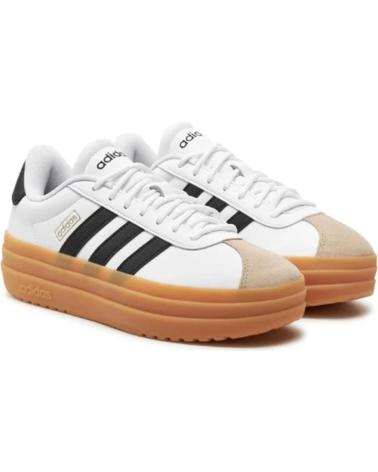 ADIDAS VL COURT BOLD IH3083 SNEAKER WEISS MIT SCHWARZ UND GUMMISOHLE FTWWHT-CBLACK-WONBEI
