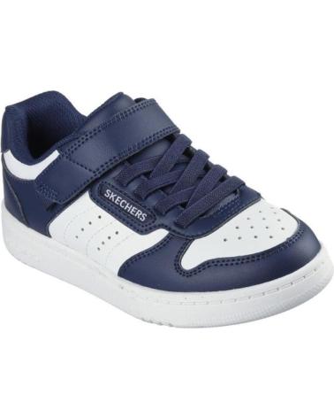 Inizio-SKECHERS-ZAPATILLAS-QUICK-STREE-BLANCA-405638L-NVW-BLANCO-AZUL
