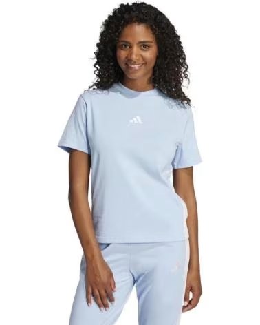 T-SHIRT ADIDAS ESSENTIALS COTTON JE1227 AZUL