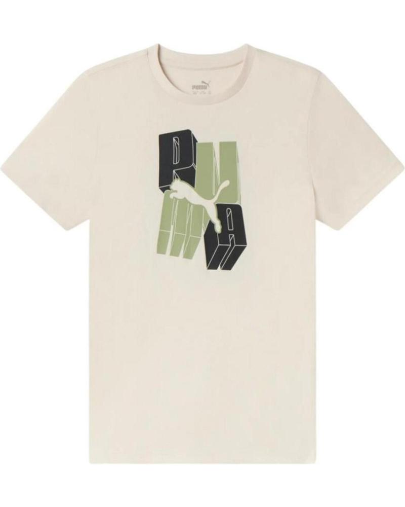 PUMA T-SHIRT GRAPHIQUE 686895-85 BEIGE BEIGE