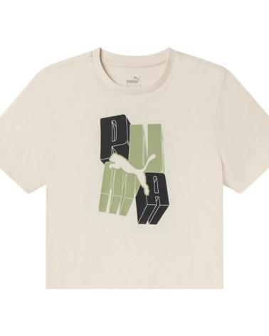 PUMA T-SHIRT GRAPHIQUE 686895-85 BEIGE BEIGE