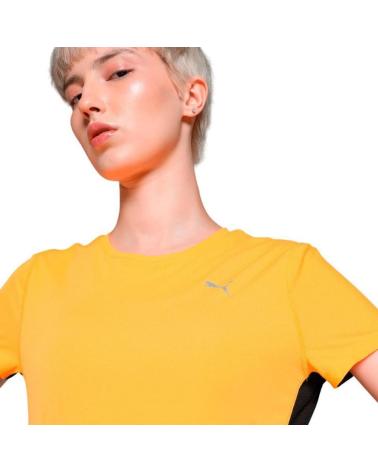 CAMISETA PUMA RUN FAVORITE VELOCITY SUN ATREAM 5250 AMARILLA NARANJA NARANJA