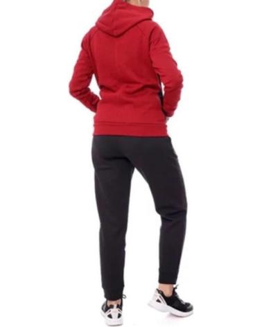 PUMA CHANDAL CLASIC HOODED 683035-13 GRANATE NEGRO