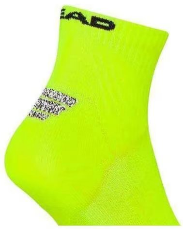HEAD CALCETIN PADEL QUARTER 701226609-003 AMARILLO