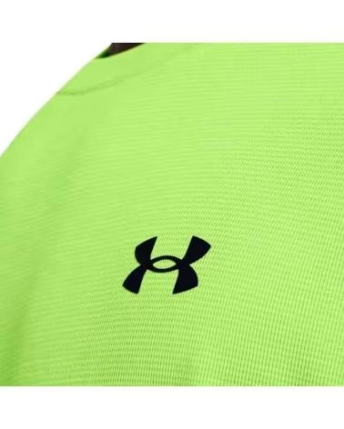 T-SHIRT UNDER ARMOUR UA TECH 1382796-304 VERDE MANICA CORTA VERDE