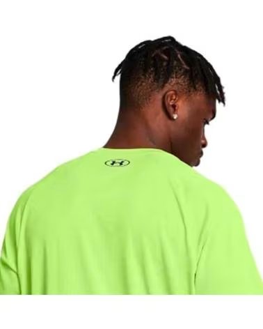 T-SHIRT UNDER ARMOUR UA TECH 1382796-304 VERDE MANICA CORTA VERDE
