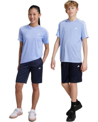 ENSEMBLE ADIDAS IV9584 : T-SHIRT ET SHORT BLEU AZUL