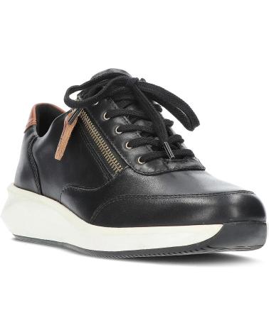 Esportes  de Mulher CLARKS ZAPATILLAS UN RIO ZIP BLACK