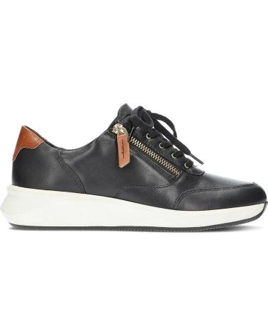 Esportes  de Mulher CLARKS ZAPATILLAS UN RIO ZIP BLACK