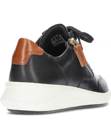 Esportes  de Mulher CLARKS ZAPATILLAS UN RIO ZIP BLACK