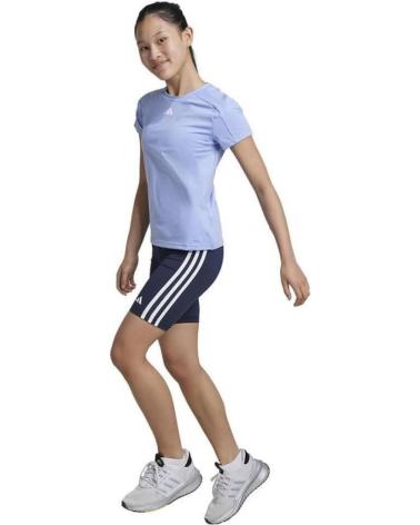 ADIDAS SET IW3313: HELLBLAUES T-SHIRT UND BLAUE LEGGINGS CELESTE AZUL