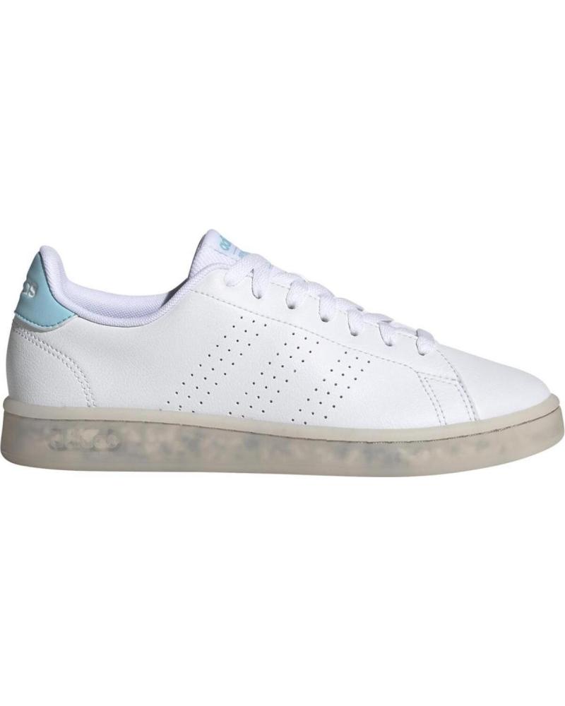 Sapatos Desportivos de Mulher ADIDAS DEPORTIVO ADVANTAGE -CELESTE FY9682 BLANCO