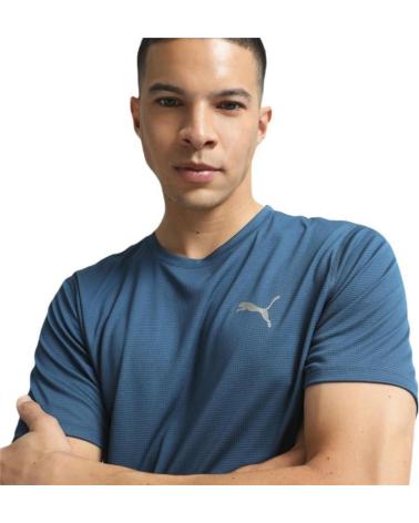 PUMA CAMISETA RUN FAVORITE VELOCIT AZUL