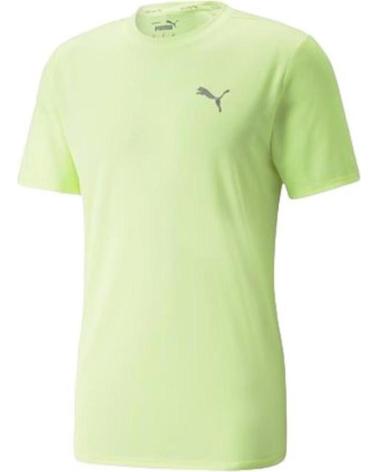 CAMISETA PUMA RUN FAVORITE VELOCITY VERDE LIMA 525058-39 VERDE
