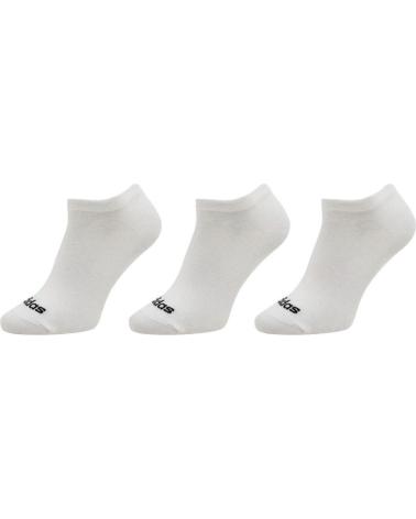 3ER-PACK ADIDAS THIN LINEAR HT3447 KNÖCHELSOCKEN WEISS MULTICOLOR