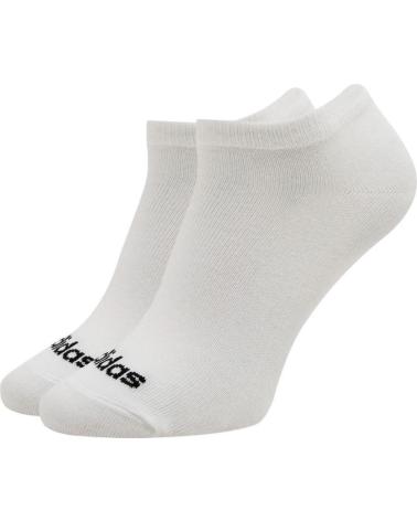 3ER-PACK ADIDAS THIN LINEAR HT3447 KNÖCHELSOCKEN WEISS MULTICOLOR