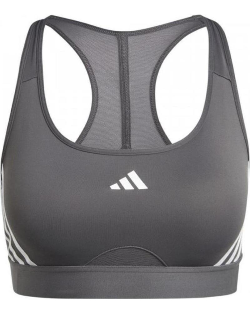 ADIDAS TOP POWER CON SOPORTE GRIS