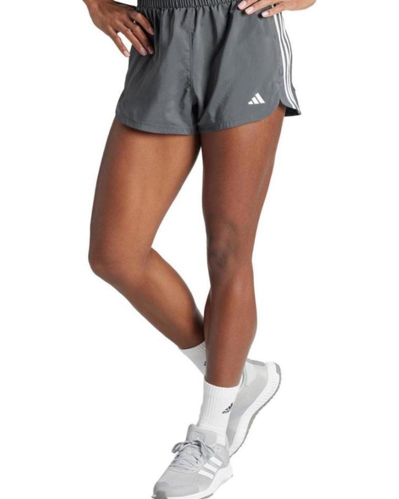ADIDAS PANTALON CORTO EN PARA MUJER GRIS
