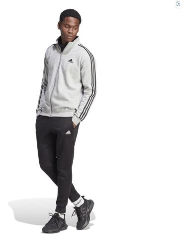 Início-ADIDAS-CHANDAL-3-STRIPES-IA3073-GRIS-NEGRO