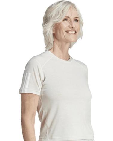 T-SHIRT ADIDAS W TR-ES COT T IM5027 BIANCO BLANCO