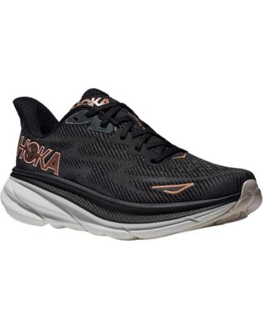 HOKA ZAPATILLAS CLIFTON 9 NEGRA 1127896-BRGL NEGRO