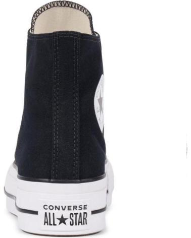 CONVERSE - ALL STAR PLATFORM 560845C - ZAPATILLAS ALTAS DE LONA - MUJ NEGRO