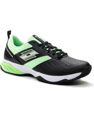 LOTTO SUPER RAPIDA 400IV ZAPATILLAS DE PÁDEL NEGRAS NEGRO