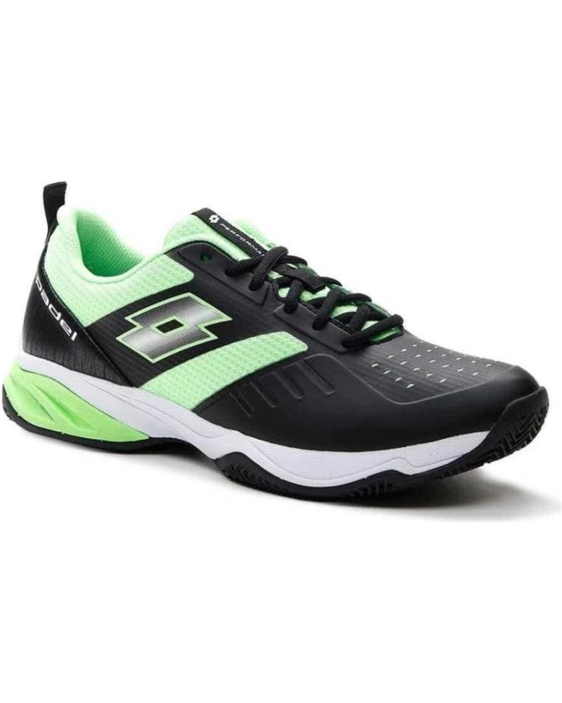 LOTTO SUPER RAPIDA 400IV PADEL-SCHUHE SCHWARZ NEGRO