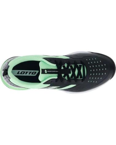 LOTTO SUPER RAPIDA 400IV PADEL-SCHUHE SCHWARZ NEGRO