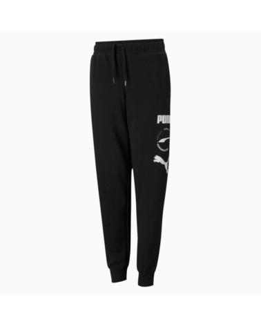 PANTALONE SPORTIVO PUMA ALPHA NERO 585895-01 NEGRO