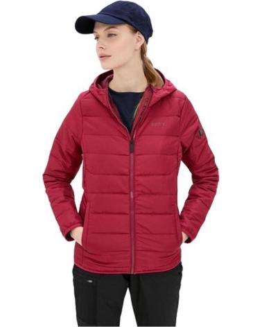 REGATTA HELFA - QUILTED JACKET LILAC RED ROJO