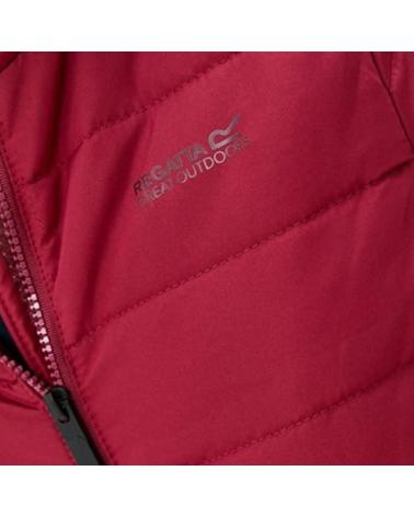 REGATTA HELFA - GIACCA IMBOTTITA LILLA ROSSO ROJO