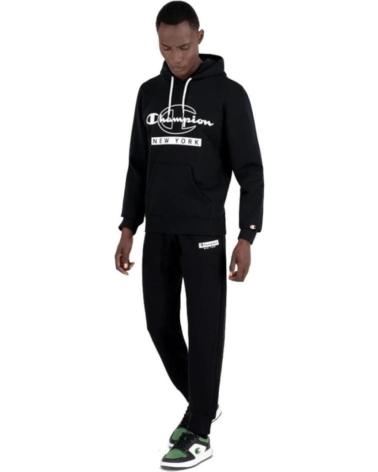 PANTALONE TUTA CHAMPION NERO 216608-KK001 NEGRO